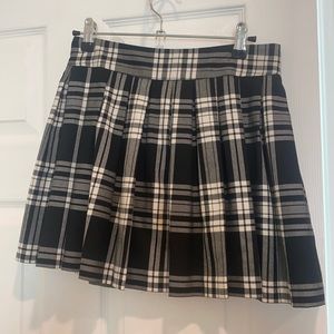 Plaid Skirt Alice + Olivia